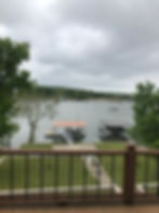 View from deck