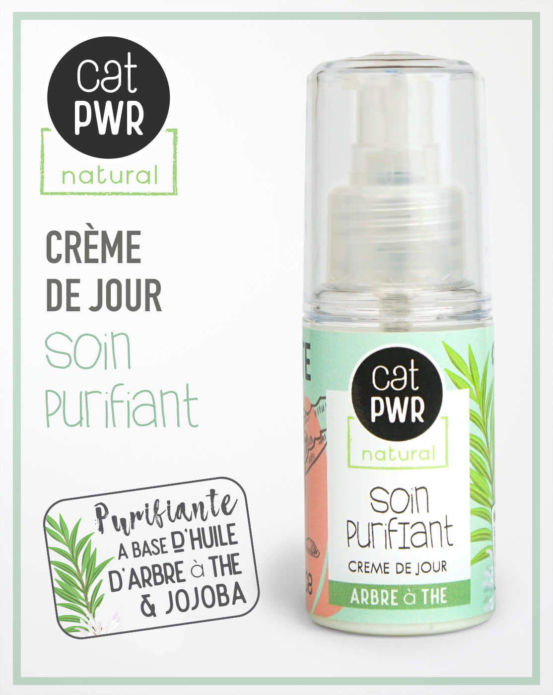 SOIN PURIFIANT Crème de Jour Peau Mixte à Grasse ou Acnéique