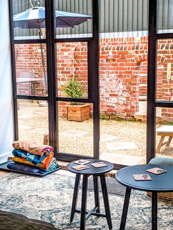 view of the courtyard