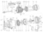 Spares PA200 230-50 PF010080000Z FORAS, PENTAX, MARLY water pumps_exploded diagram