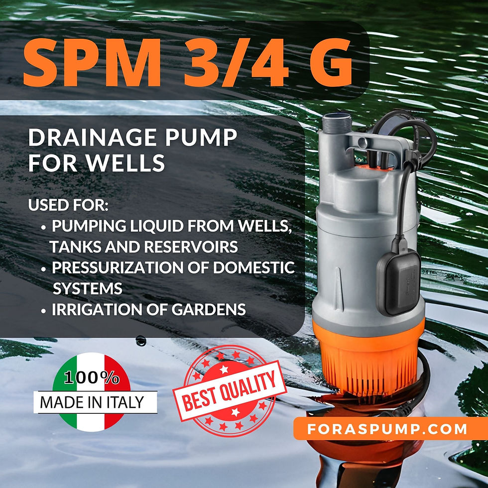 Miniaturbild: Foras SPM 3/4 G Multistage Drainage Pump with float switch Pentax Pedrollo Electric Pump