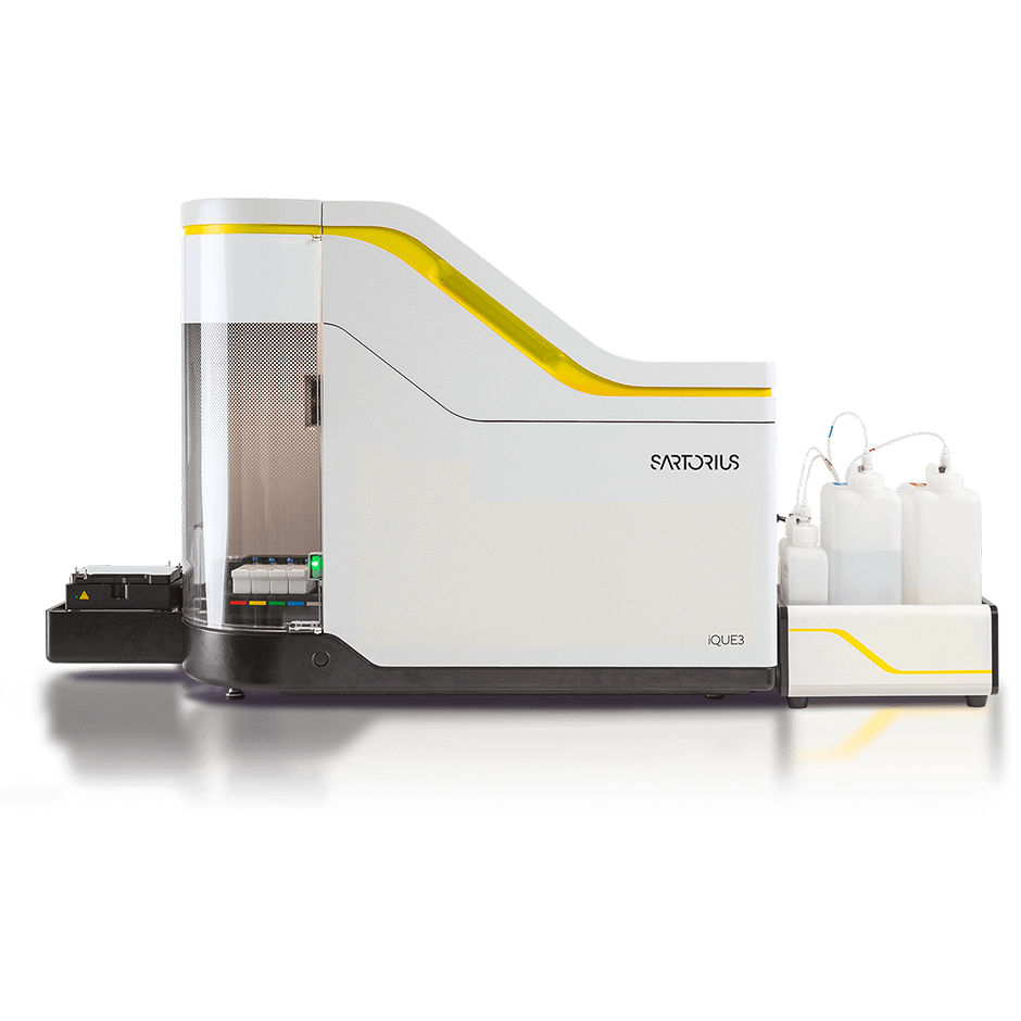 iQue (Sartorius (IntelliCyt)) met KX2 robot lab integratie