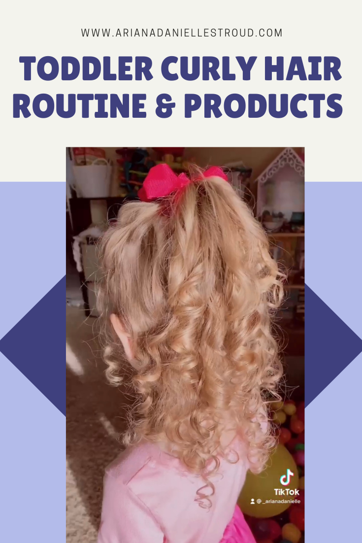 Toddler Curly Hair Routine Products