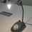 Thumbnail: Vintage Recycled Rotary Dial Grey Telephone Desk Lamp