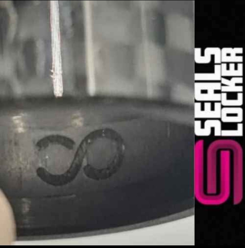 Thumbnail: Mens Carbon Fibre Black Ring Size U½
