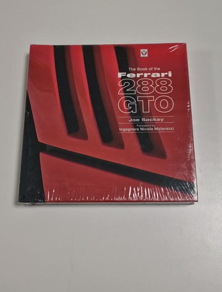 Thumbnail: Unopened The Book of the Ferrari 288 GTO by Joe Sackey Hard Cover 