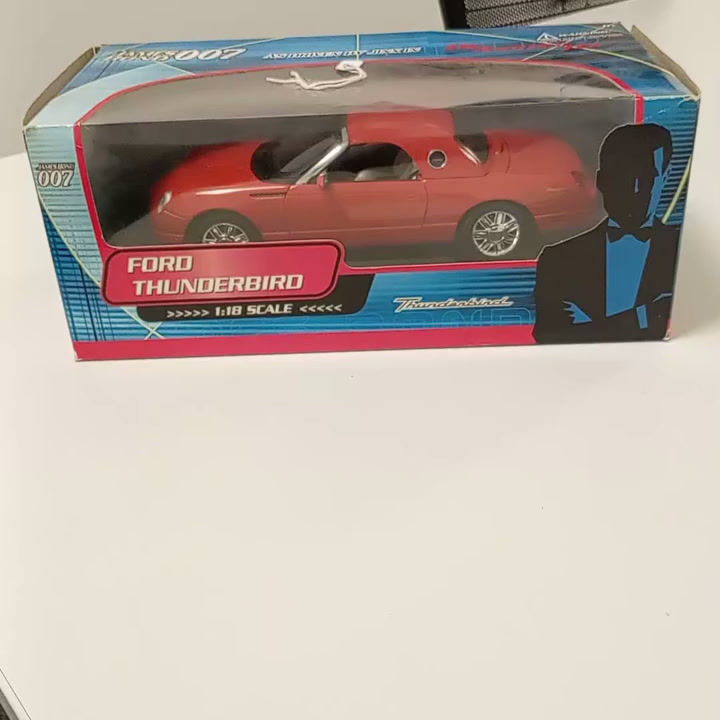 Thumbnail: James Bond Die Another Day - 007  Ford Thunderbird Car  1:18
