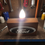 Thumbnail: Handmade Large Ford Bonnet Badge Table Lamp On Mahogany Base - Automotive Decor.