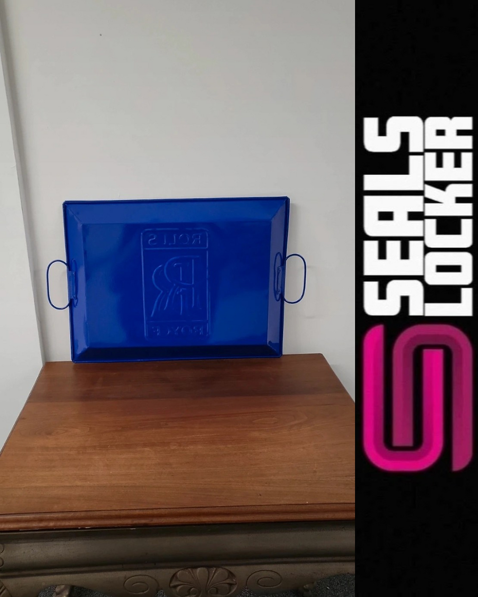 Thumbnail: Rolls Royce Blue Metal Serving Tray 57 x 36 x 05cm