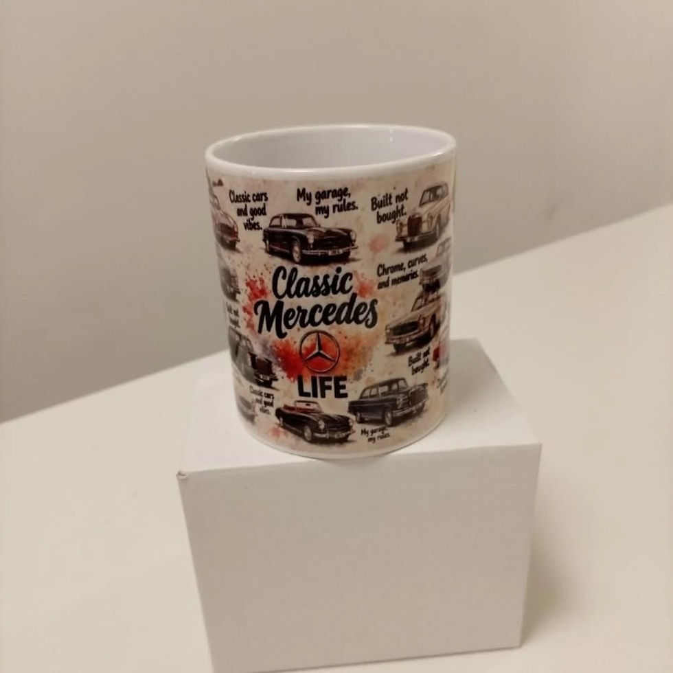 Thumbnail: New Classic Mercedes Life Cars Life Ceramic Coffee Mug 11oz