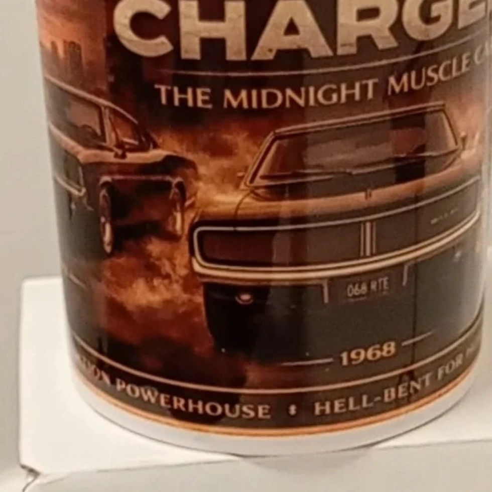 Thumbnail: New 1968–1970 Dodge Charger Legendary Muscle Car Ceramic Coffee Mug 11oz Gift