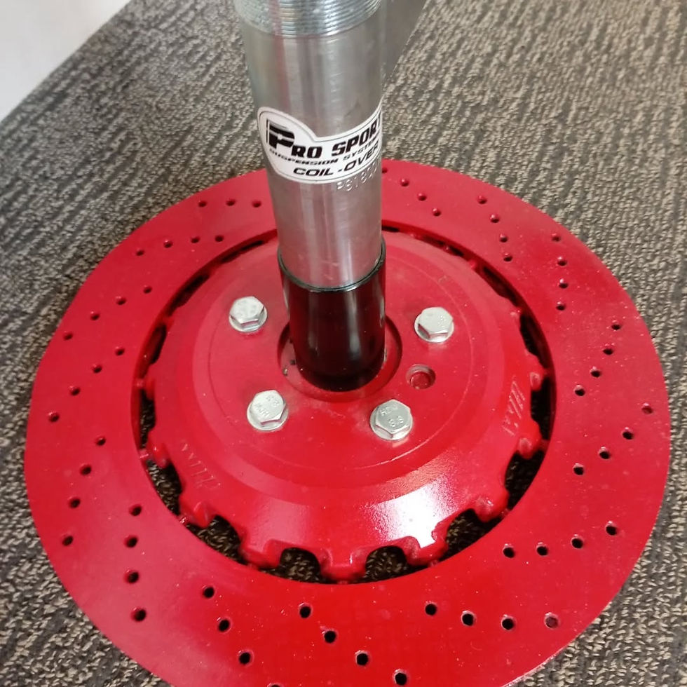 Thumbnail: Handmade VW Coilover Brake Disc Stool – Unique Garage & Man Cave Seat 