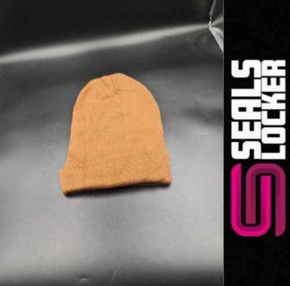 Thumbnail: Unisex Carhartt Brown Embroided TA Dedicated Beanie One Size