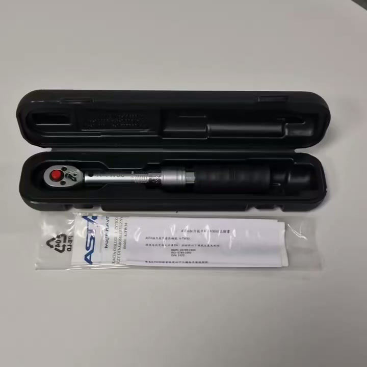 Thumbnail: New Asta A-TW30 Torque Wrench (6-30Nm) 1/4″ Drive