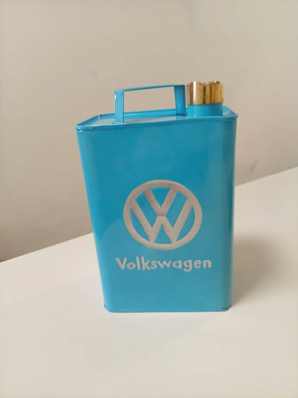Thumbnail: New Volkswagen Blue Petrol Can – Retro VW Garage, Man Cave & Workshop Decor 🚗