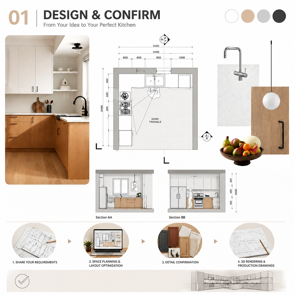 kitchen cabinet order process step11