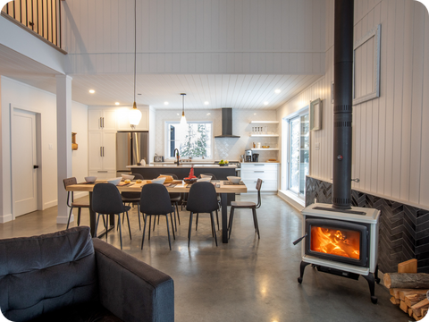 Chalets à louer au Québec. Réserver un chalet en ligne.