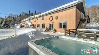 Chalet à louer - Le Du Rocher du Domaine Val-des-Lacs - Laurentides - Chalet pour groupe jusqu'à 90 personnes
