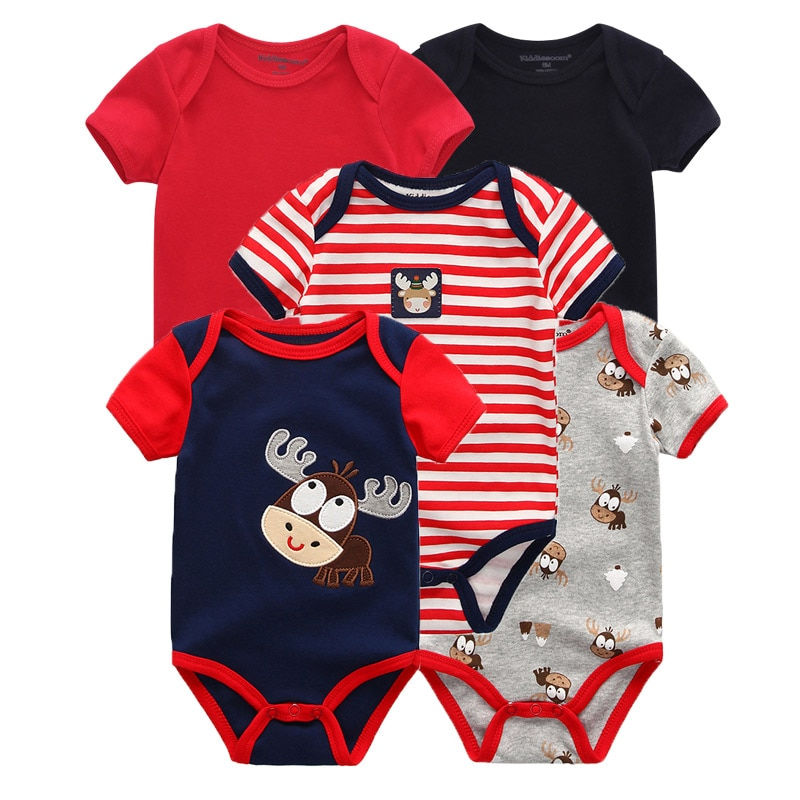 Thumbnail: 5-pc Baby Romper Set