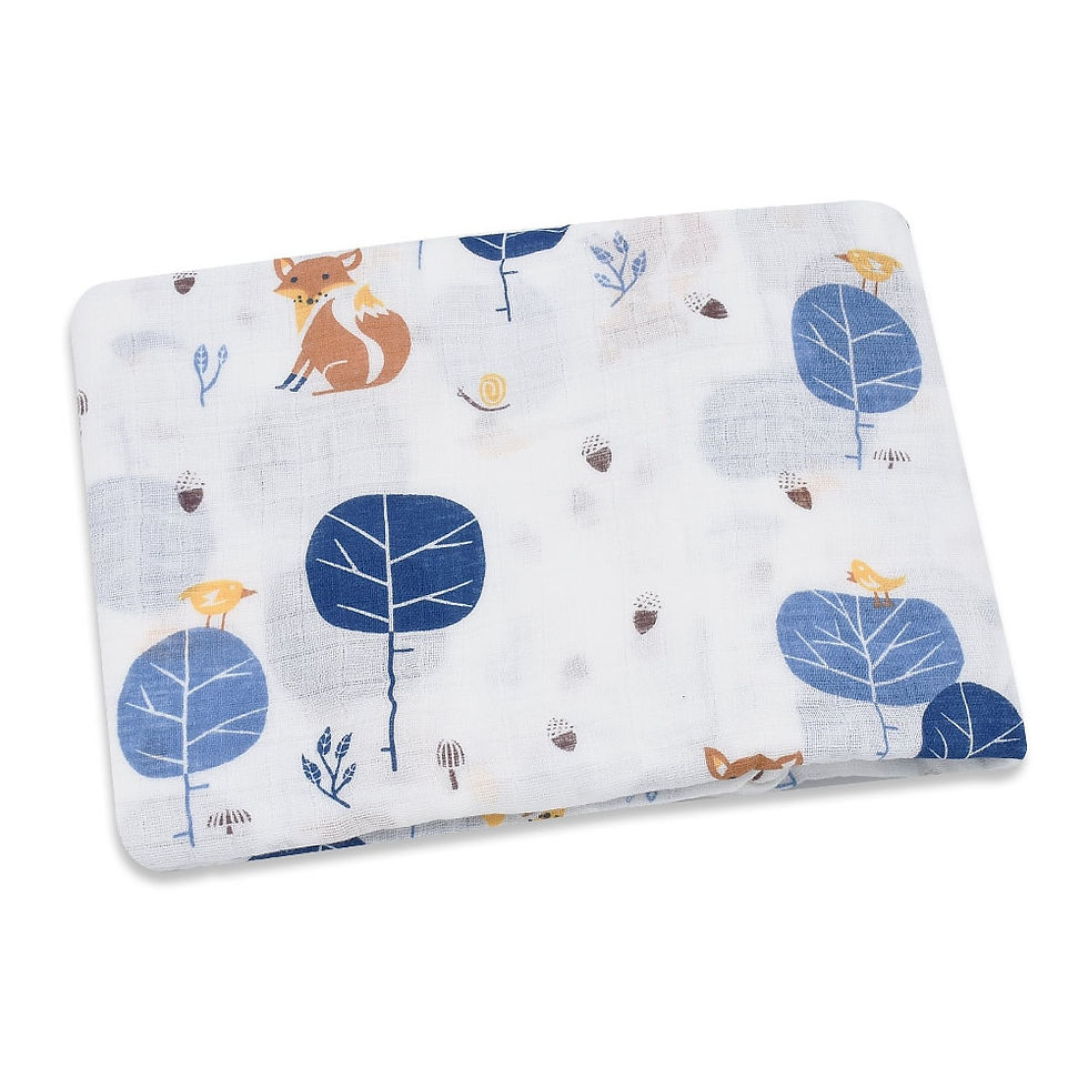 Thumbnail: 120X120CM Muslin Blanket 