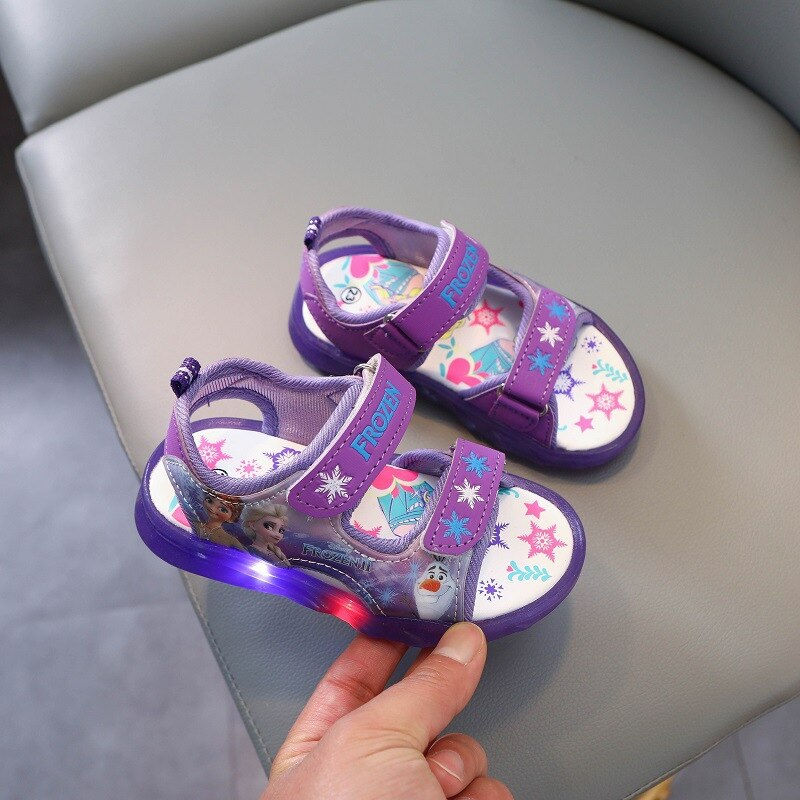Thumbnail: Disney Frozen Sandals With Lights