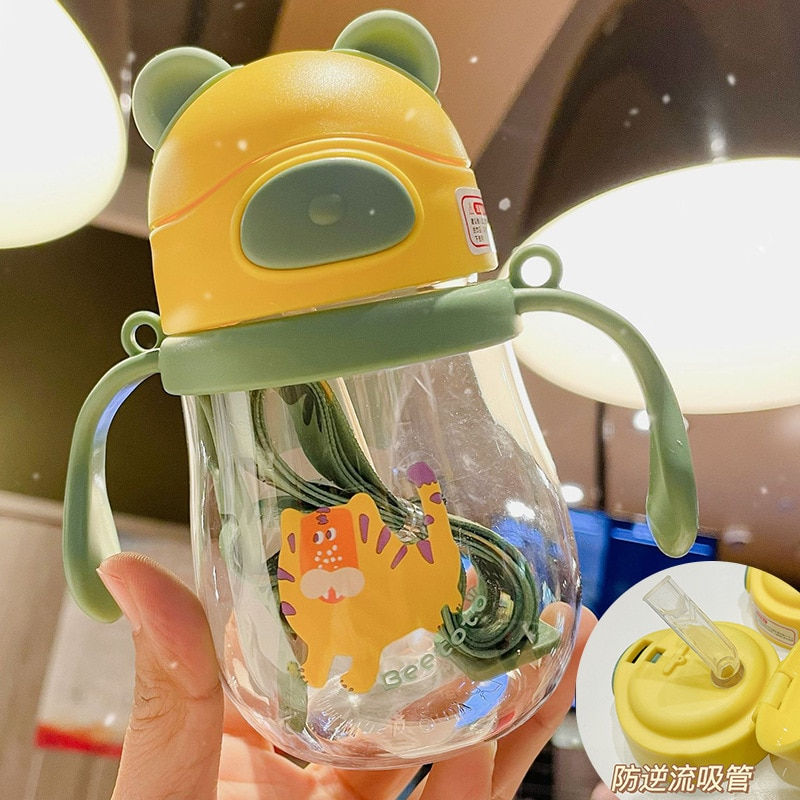 Thumbnail: 350ml Baby Drinking Bottle With Straw 