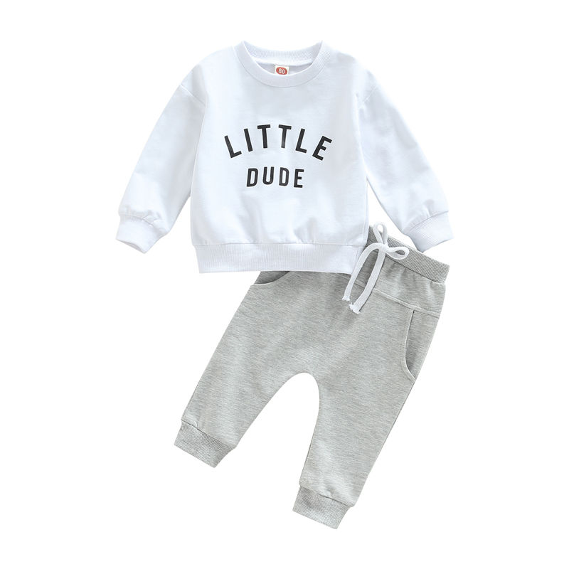 Thumbnail: Baby Boy Sweatshirt and Sweatpants