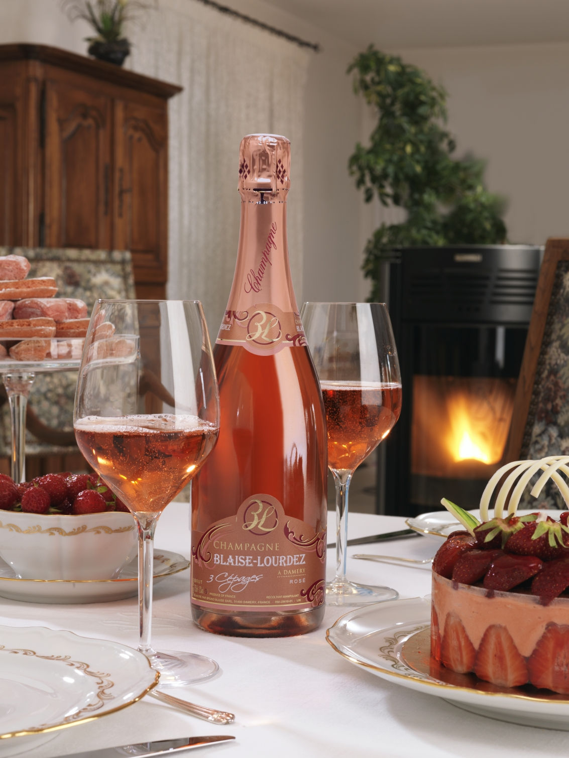 6 Cuvées Rosé intense