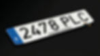 Matrícula Personalizada Homologada PUSH&GO ELEGANCE PLACASACRILICAS.jpg
