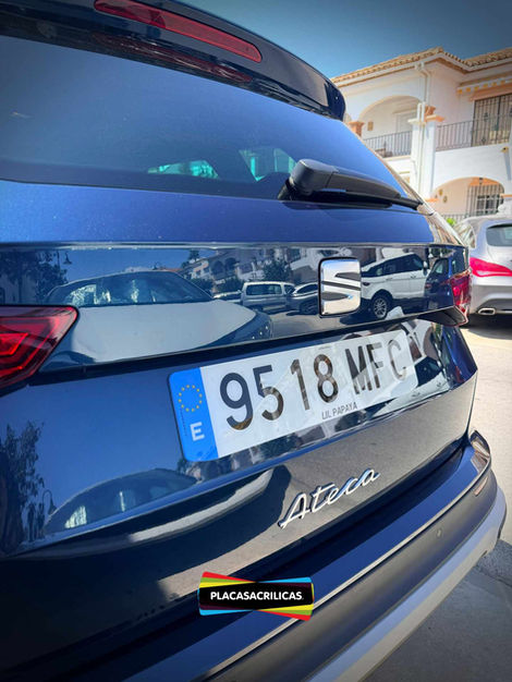 matrícula personalizada homologada