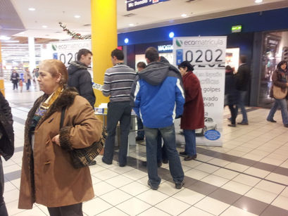 centro comercial el mirador gran afluencia de publico