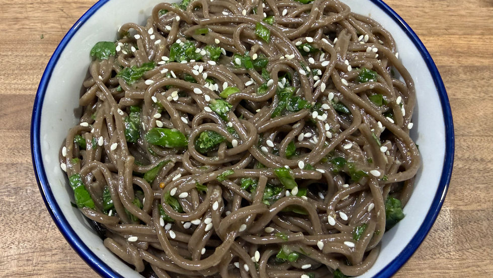 Sesame Soba Noodles