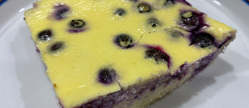 Blueberry Yogurt Bake