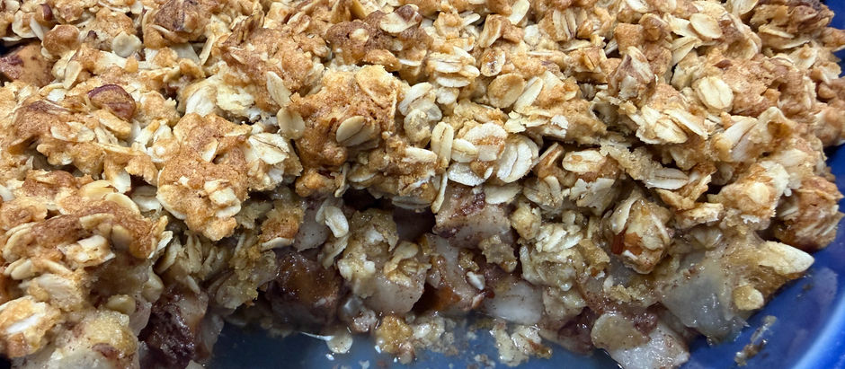 Asian Pear Maple Crisp