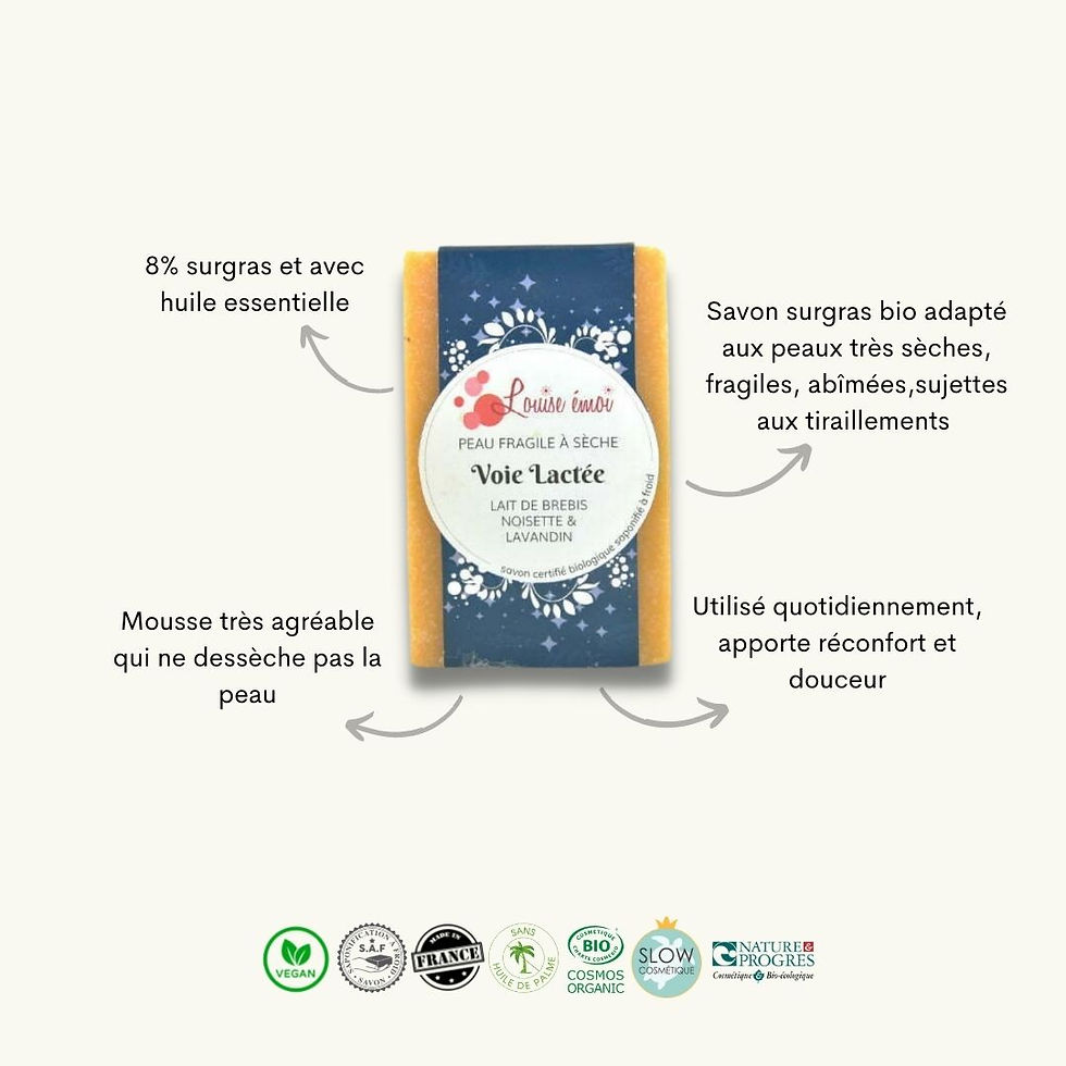 Louise Emoi - Savon Voie Lactée - 100g