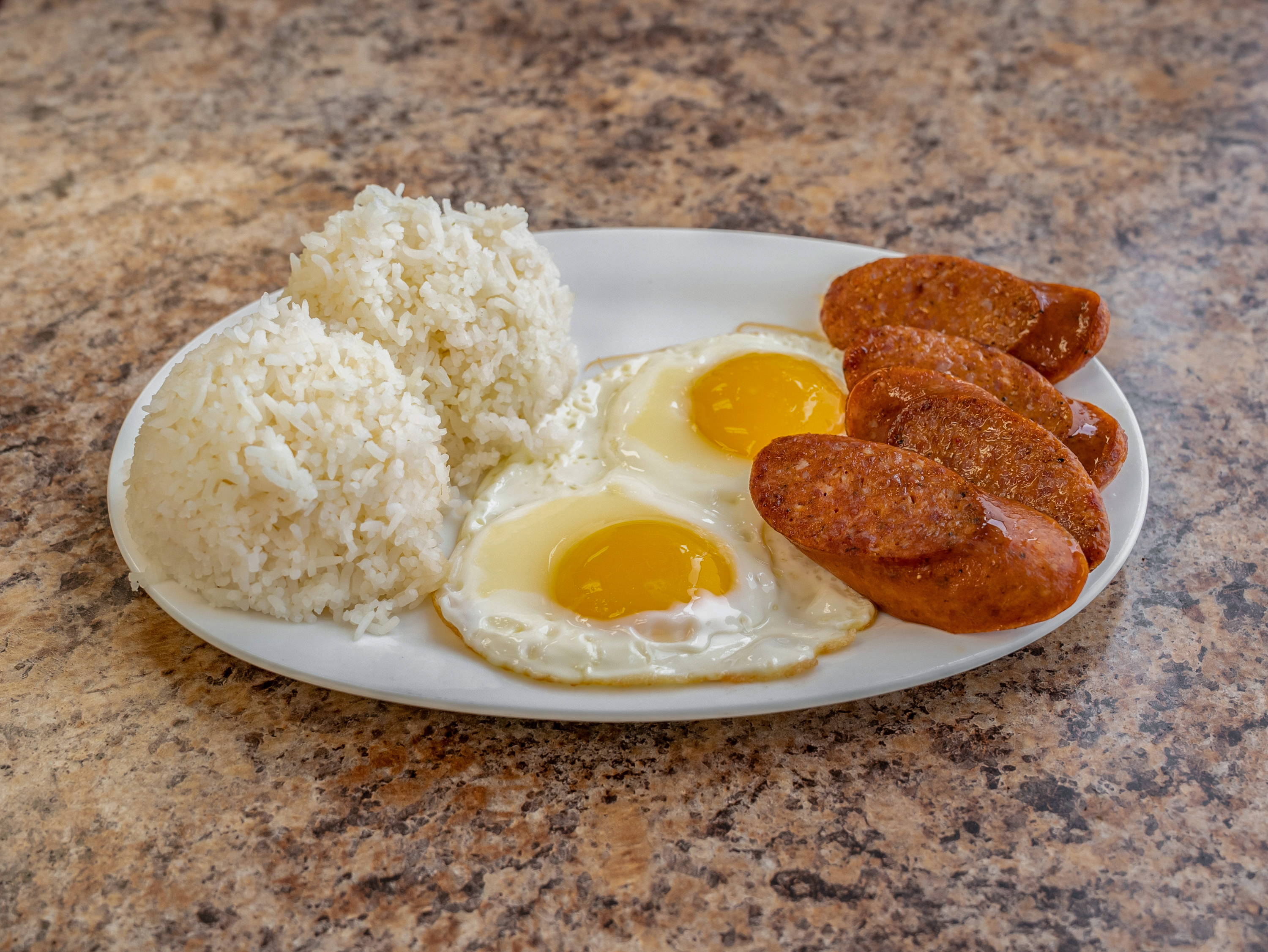Arranged Food and Objects
