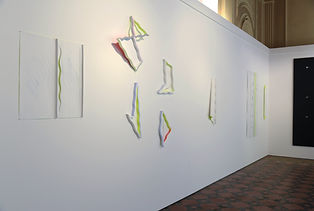 vue de l'exposition consacrée à Alain Lambilliotte