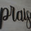 Thumbnail: "praise" Cursive