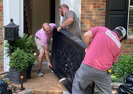 Entry door replacement