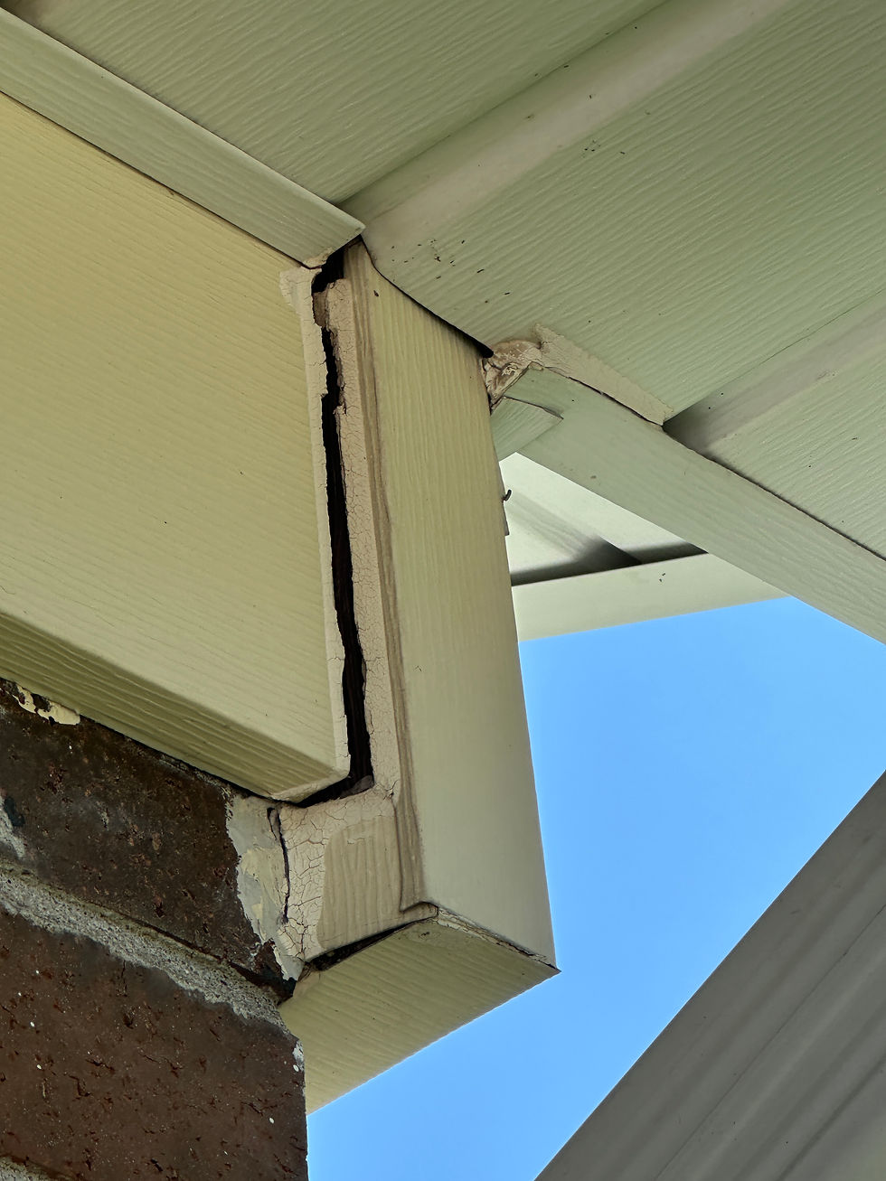 Left open, water, air and bugs can penetrate the building envelope.