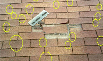 roof hail damage