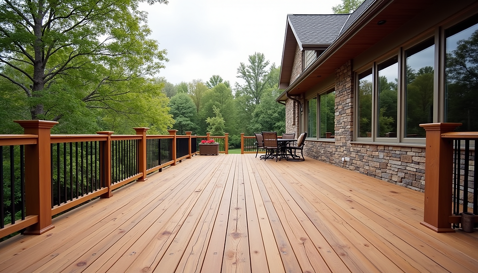 Tailor Your Outdoors with Custom Deck Building by Solomon Contracting