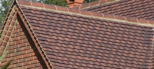 Image of V2 concrete roof tiles