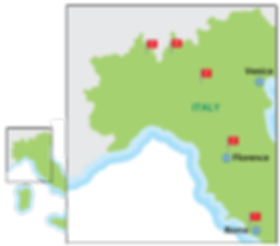 Italy map