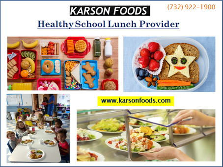 Get Best School Lunch Meals Service @ Affordable Price | NJ