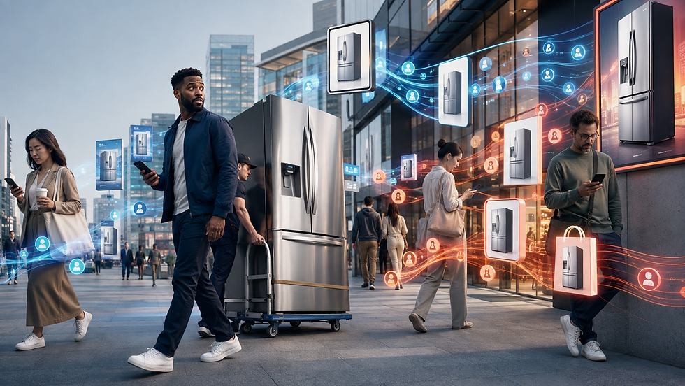 If someone just bought the refrigerator, chasing them across the internet with more refrigerator ads isn’t personalization. It’s paid-media waste.