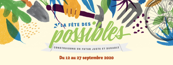 FÊTE DES POSSIBLES : rejoignez-nous sur notre marché des possibles le 26 septembre de 9h à 13h
