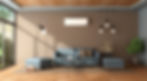 blue-and-brown-living-room-with-air-cond