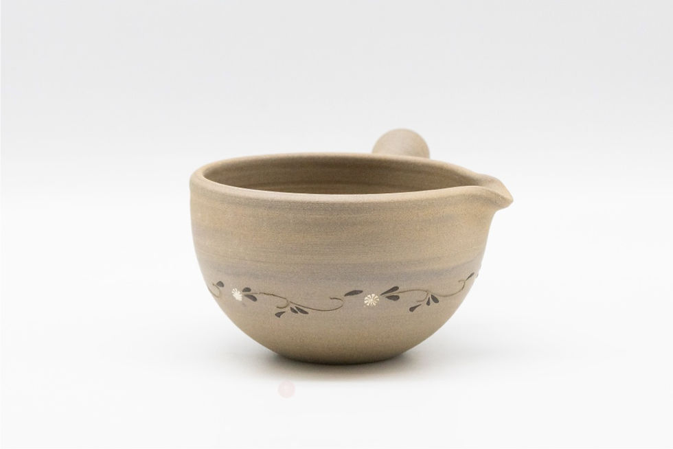 Thumbnail: 豊作 焼〆小花 湯冷(常滑燒)