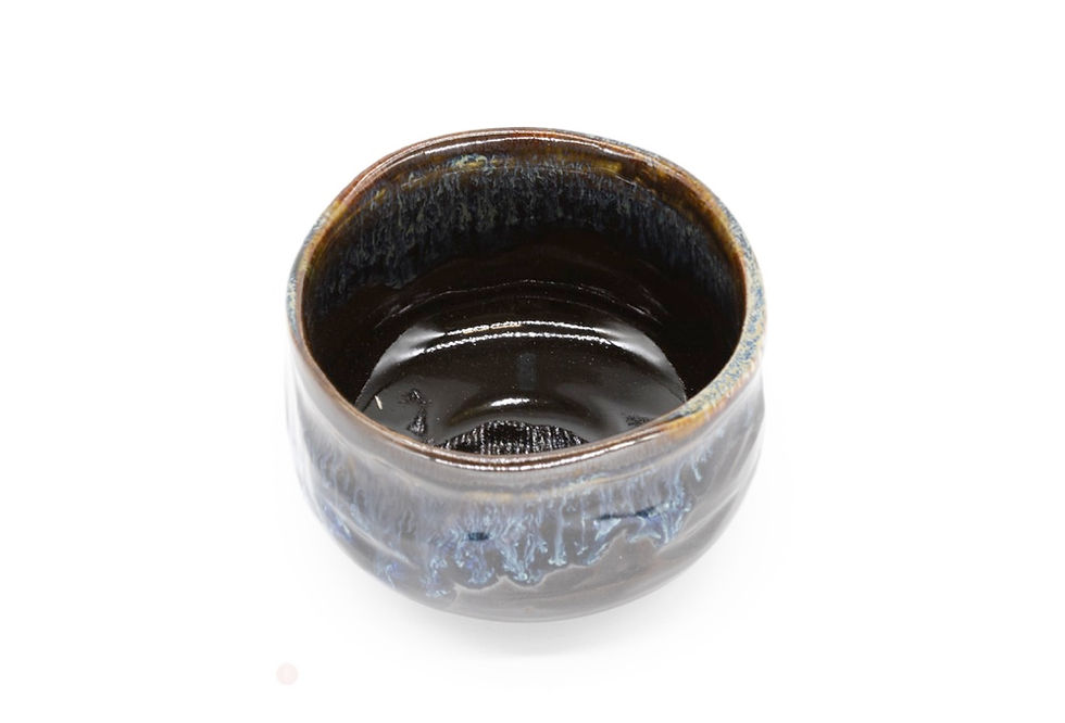縮圖：窯變碧 抹茶碗 (美濃燒)